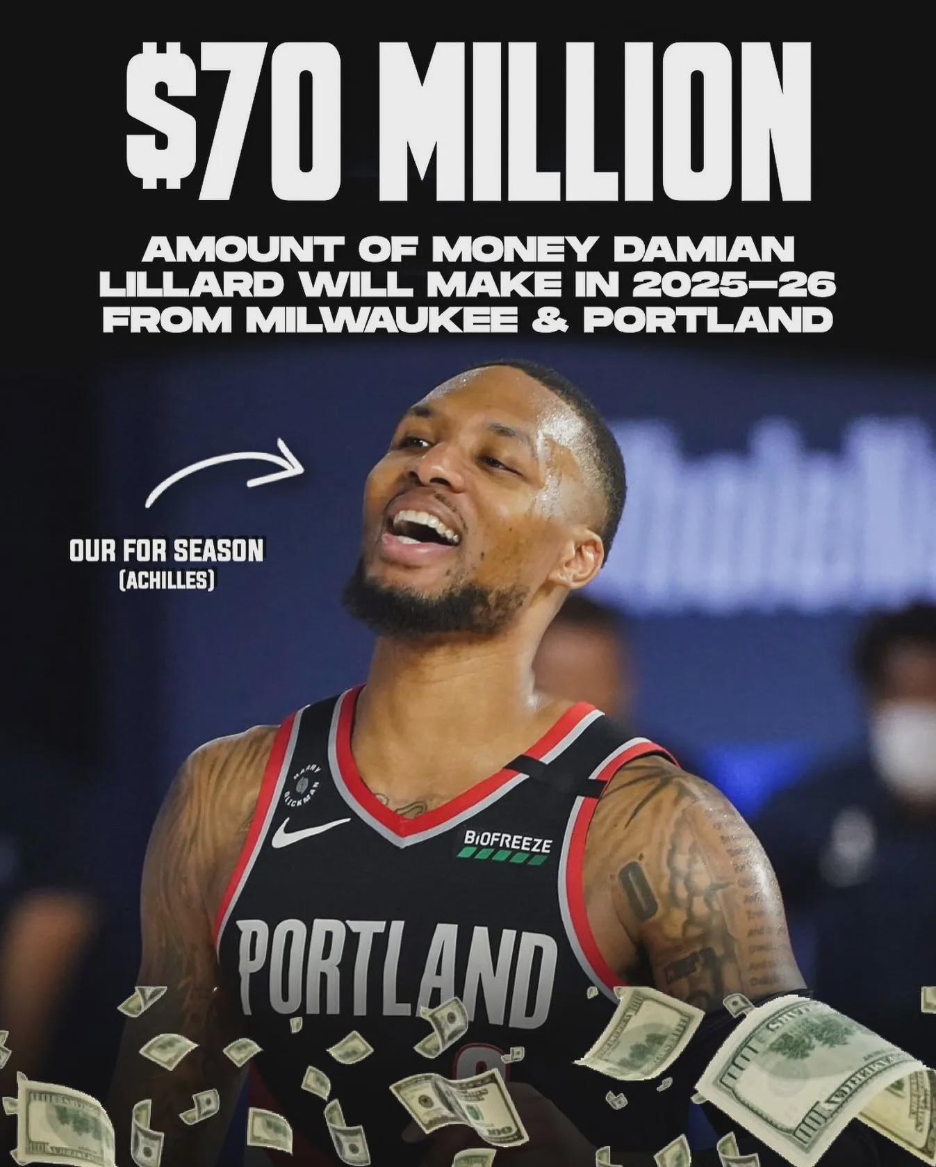 华体会体育在线-有情有义波特兰，4200万签回利拉德，还给球员选项和交易否决权